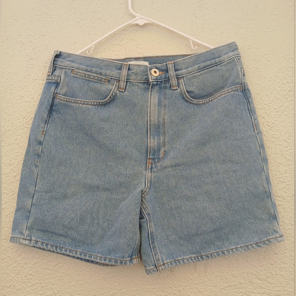 COS Classic Blue Denim Women's Shorts